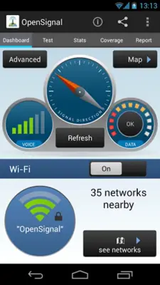 OpenSignal - 3G/4G/WiFi android App screenshot 1